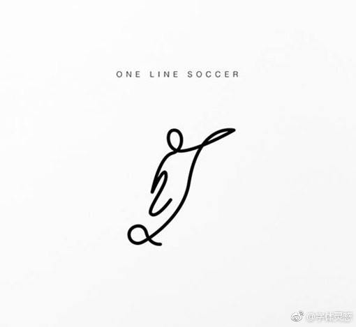 创意一笔画logo设计
