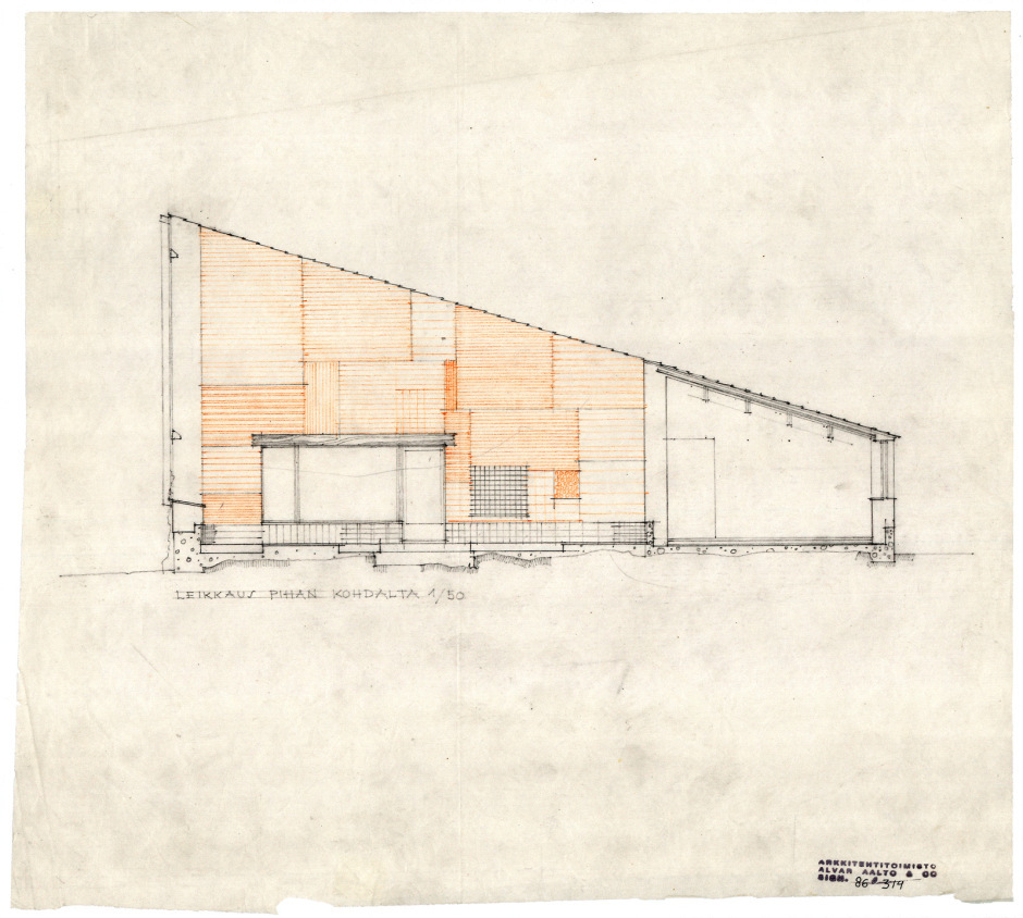 来自建筑师阿尔瓦阿尔托的设计手稿图13为玛利亚别墅图46为muu