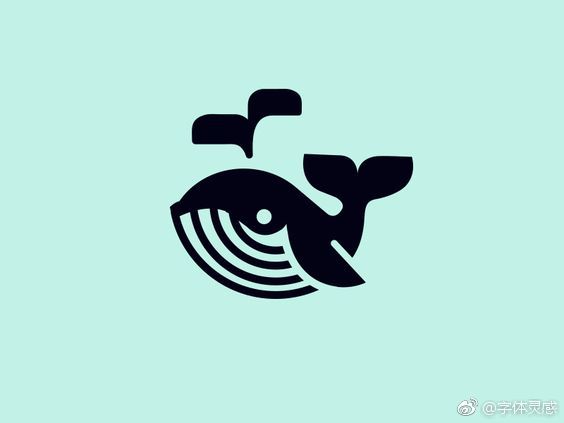 鲸鱼logo设计