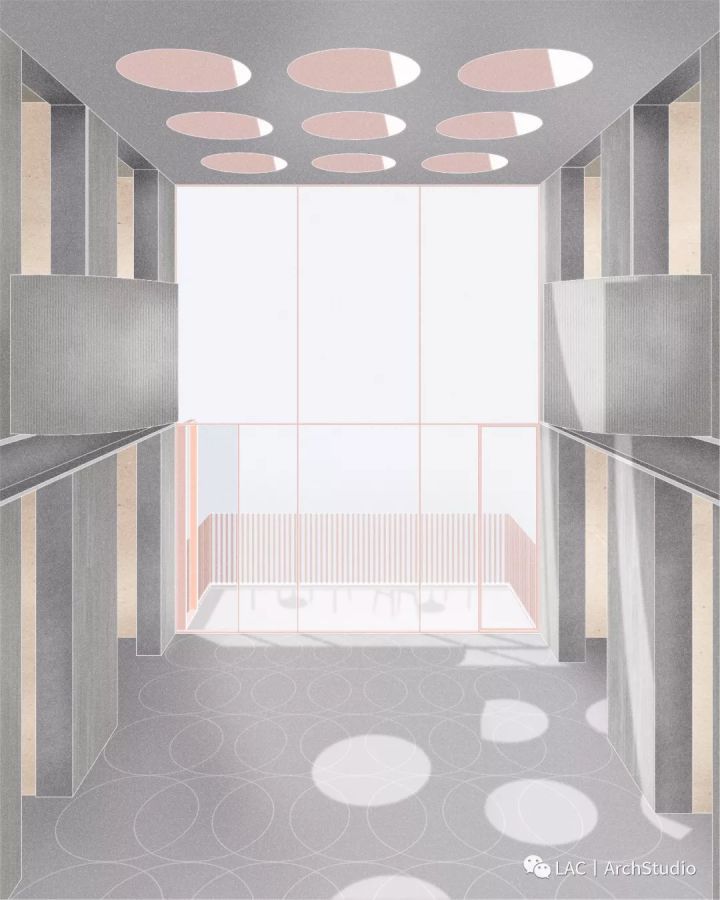 拼贴风效果图的优势在于,配景有一点点透视不准也没有关系,要的就是