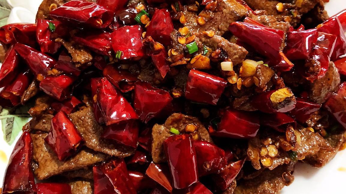 辣子猪肝这样做特别好吃,猪肝滑嫩,色香味俱全