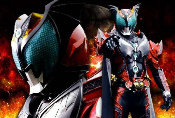 假面骑士 dark kiva假面骑士w剧场版中由大道克己变身而成的反派骑士