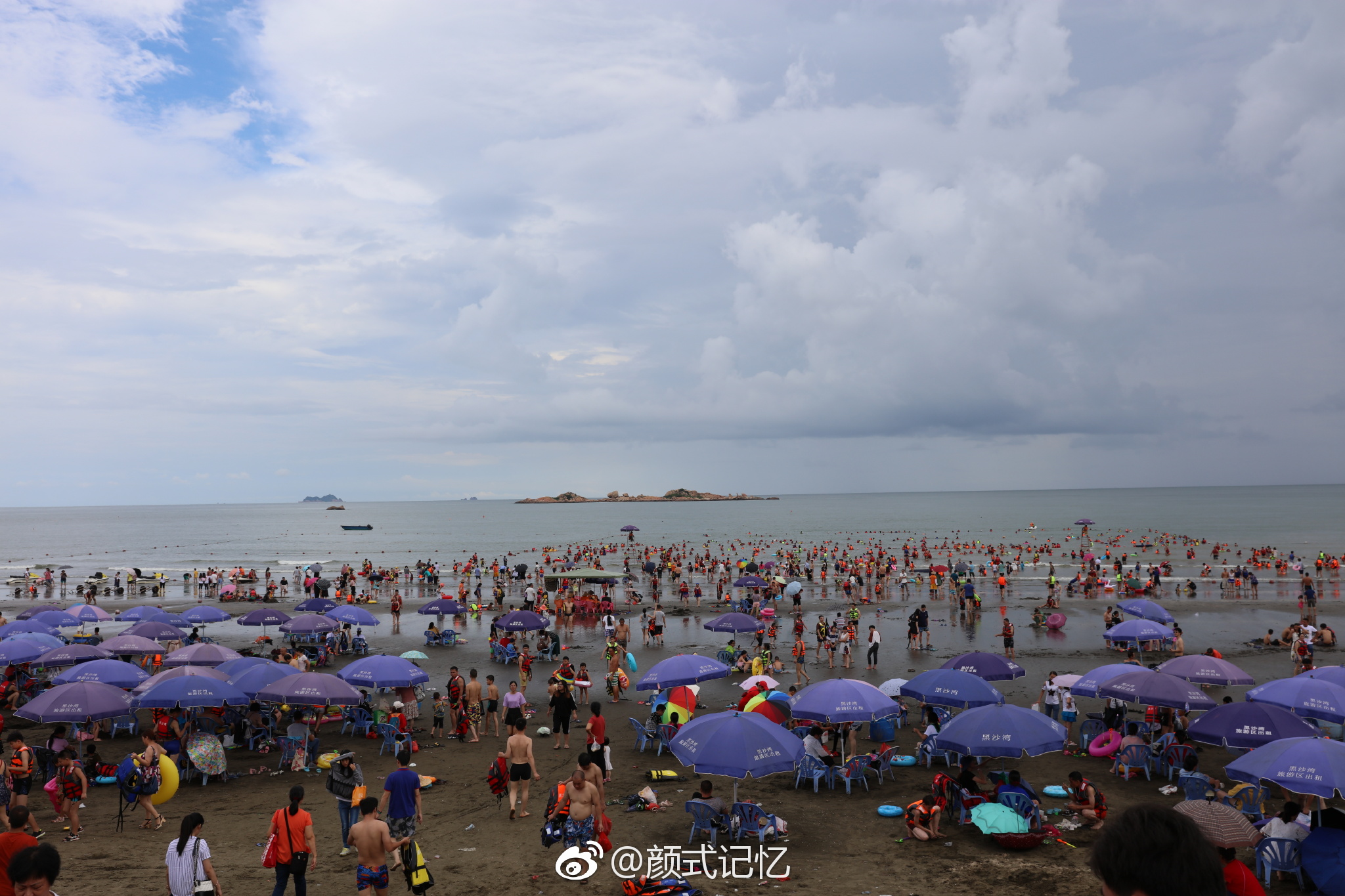 向海(黑沙湾)一一台山市赤溪半岛铜鼓黑沙湾