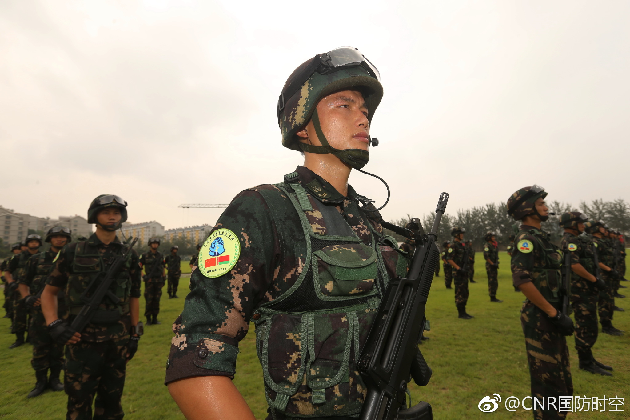 雄鹰突击2018中白特种部队联合训练开训