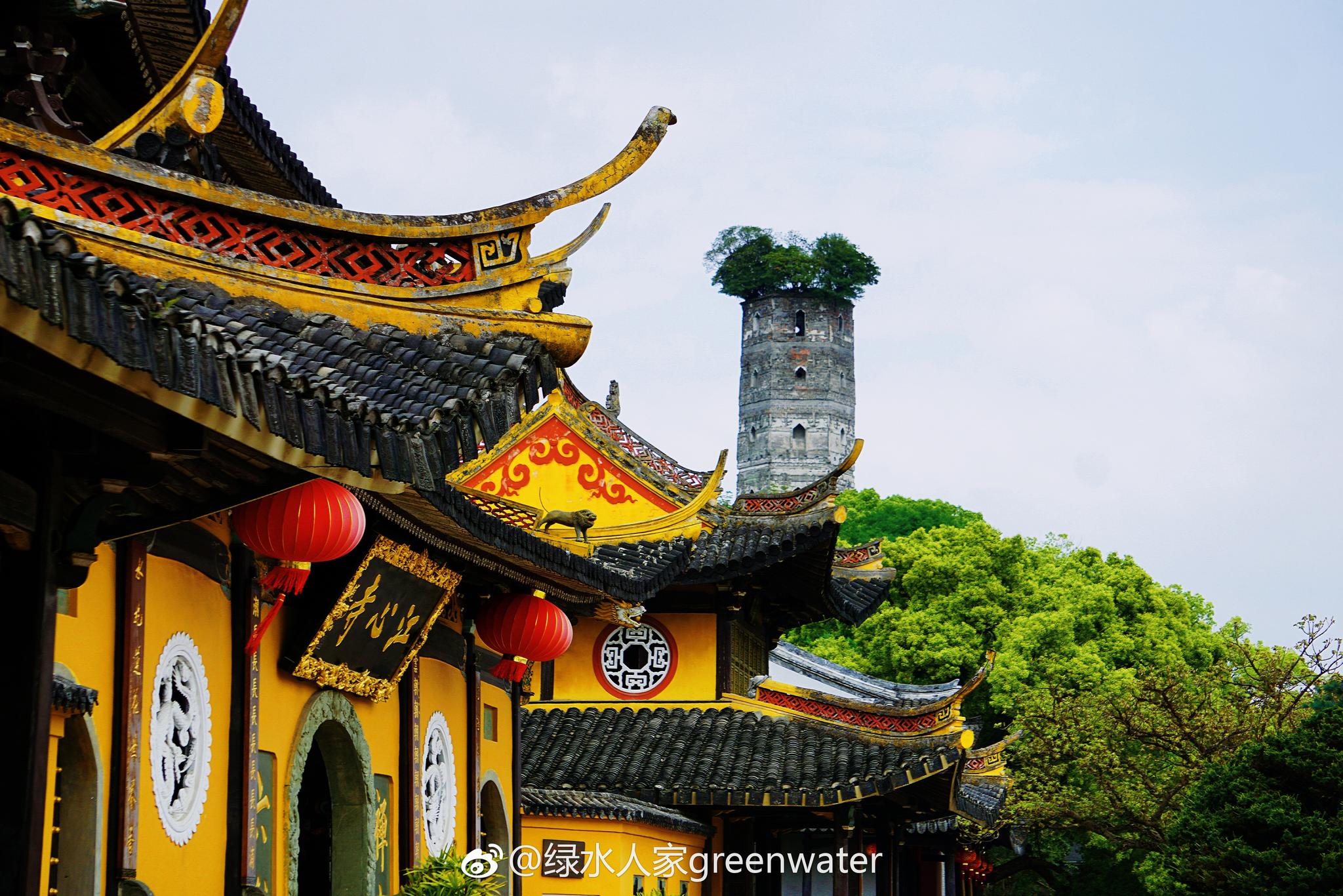 建于866年的江心寺曾在宋宁宗品选天下禅宗丛林时