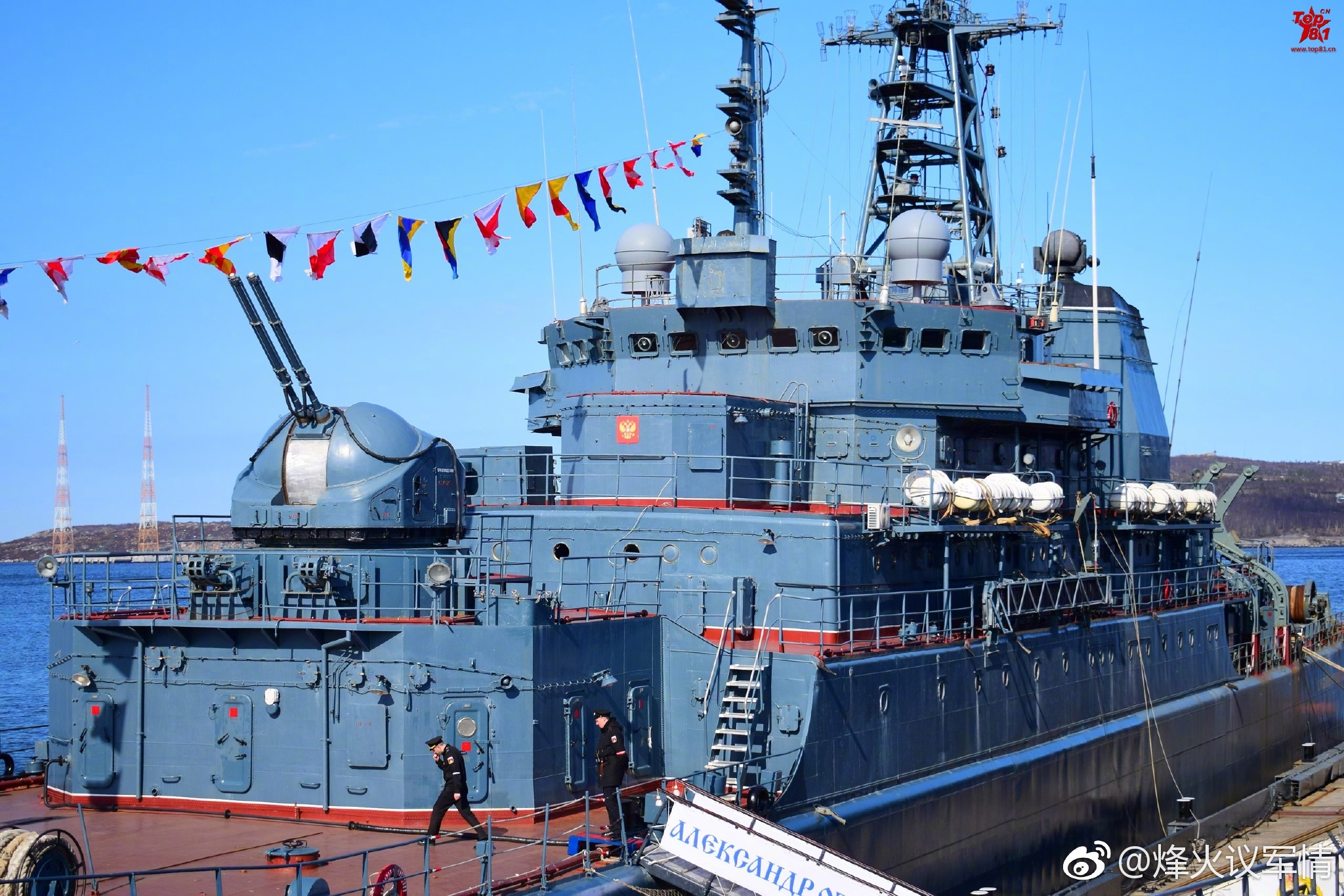 俄罗斯海军北方舰队的老战舰