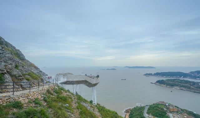 爆红网络的温岭网红观景台,360度俯览东海好望角山海美景