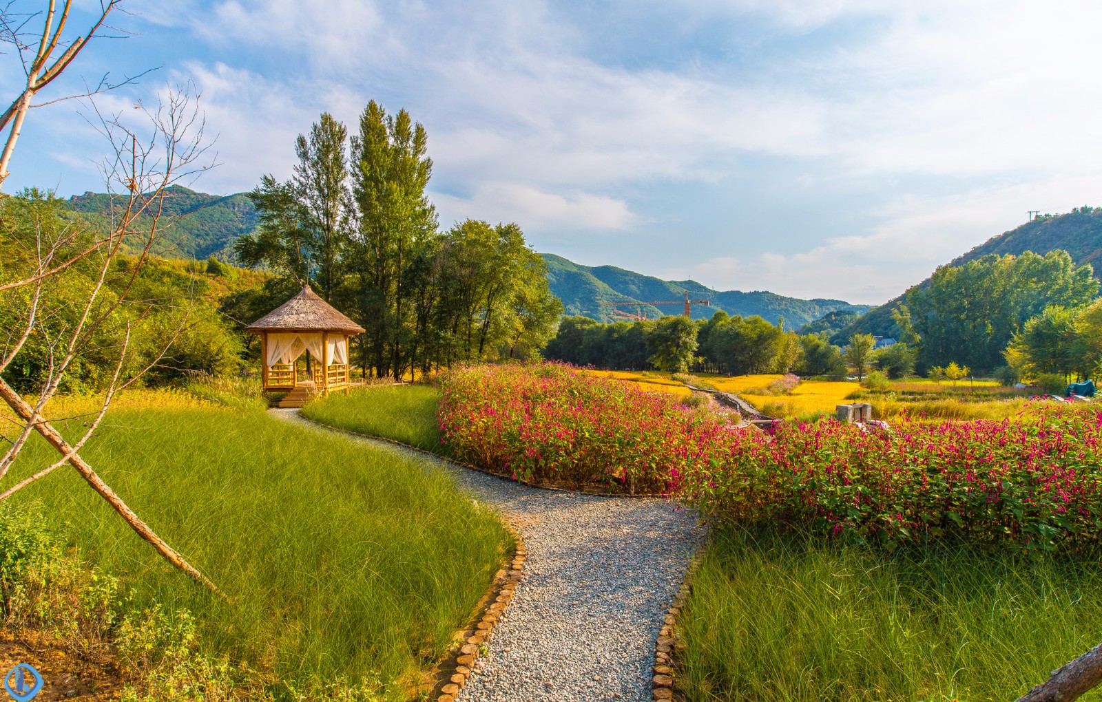 河北承德热河饮马川最美秋天来临了