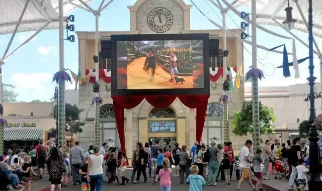 华纳兄弟电影世界完整再现了经典动漫中的城市布景,每个童心未泯的