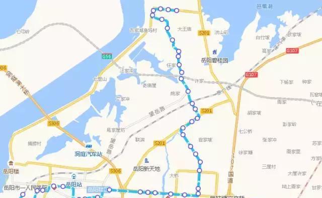 岳阳12路公交车路线图,岳阳52路车公交路线图 岳阳市城区最新公交线路来了再也不用担心坐错车