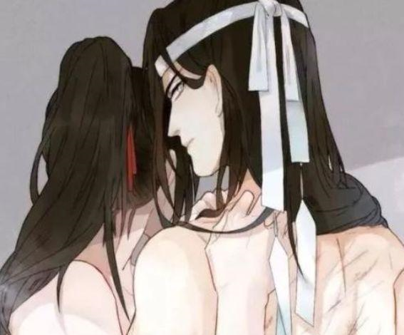 魔道祖师蓝忘机和魏无羡两人在一起后会是怎样的画面