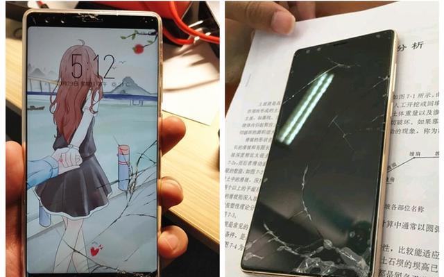 全面屏都是易碎的瓷娃娃看看这些惨遭碎屏的热门全面屏