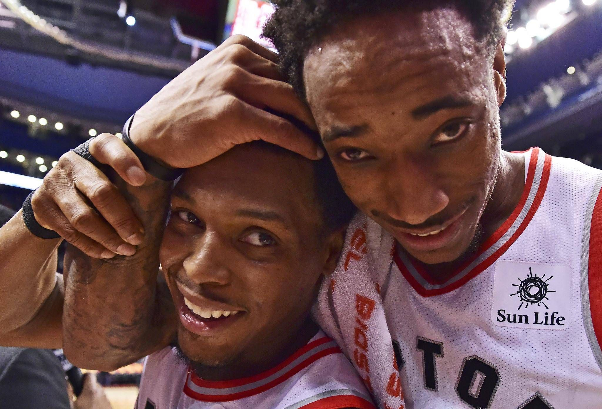 洛瑞和德罗赞的兄弟情