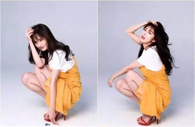 蹲地狂摆撩人姿势的女星,李小璐第八,赵丽颖第二,第一是谁?