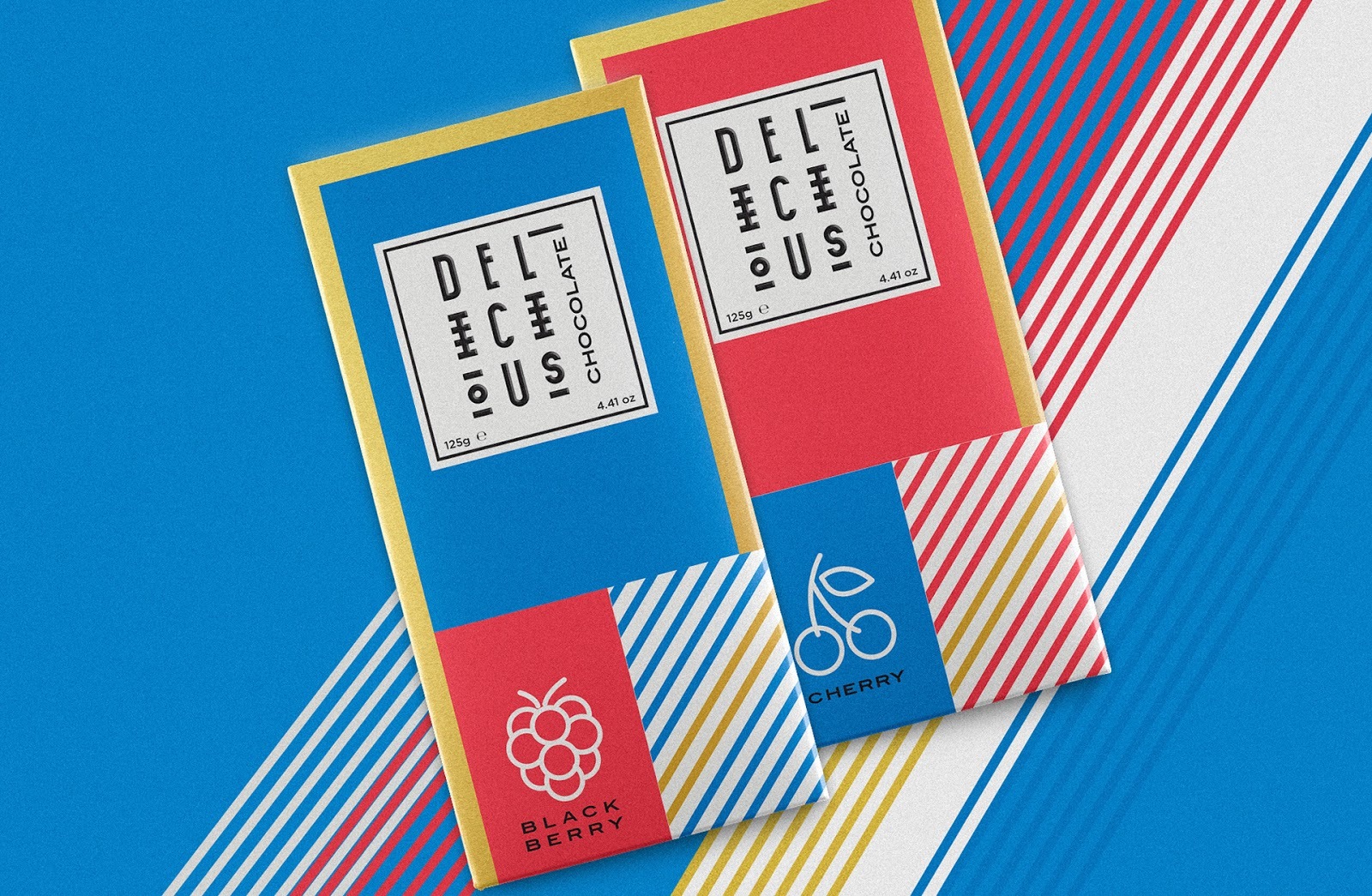 delicious巧克力包装设计