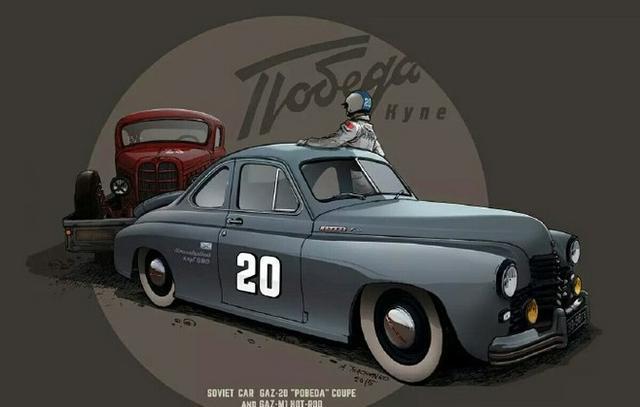 超酷美漫风格汽车设定组图