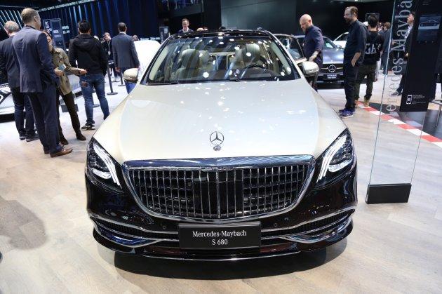 梅赛德斯迈巴赫s680双调典藏型正式亮相