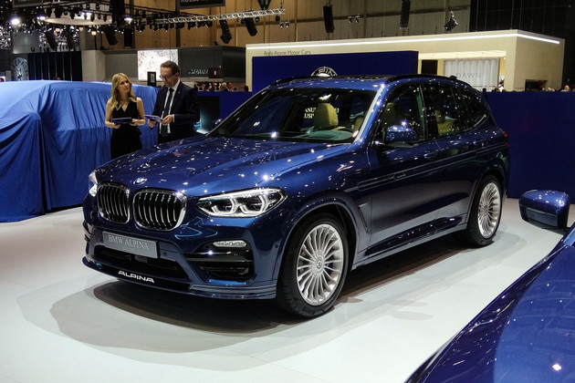 宝马x3平台打造 alpina xd3正式亮相日内瓦车展