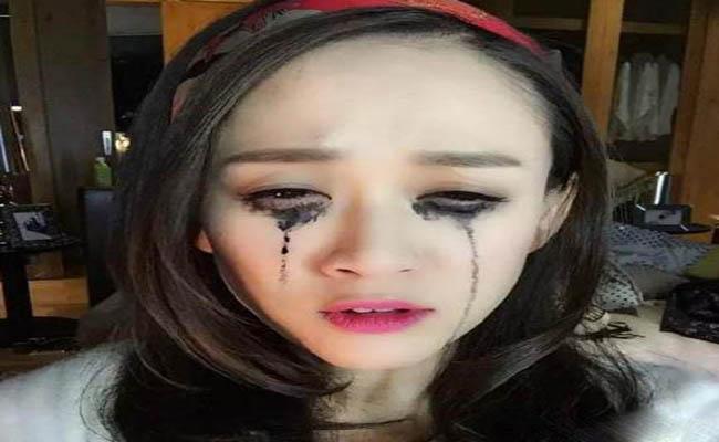 明星脱妆没眼看,杨颖似牙龈出血,陈乔恩哭的像鬼,热巴都懵了