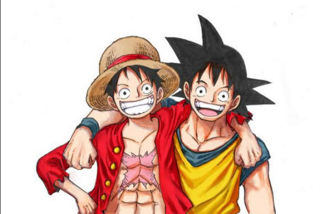 尾田荣一郎画路飞与悟空勾肩搭背02日网友狠批太恶心