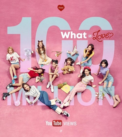 twice《what is love?》youtube突破1亿点击大关