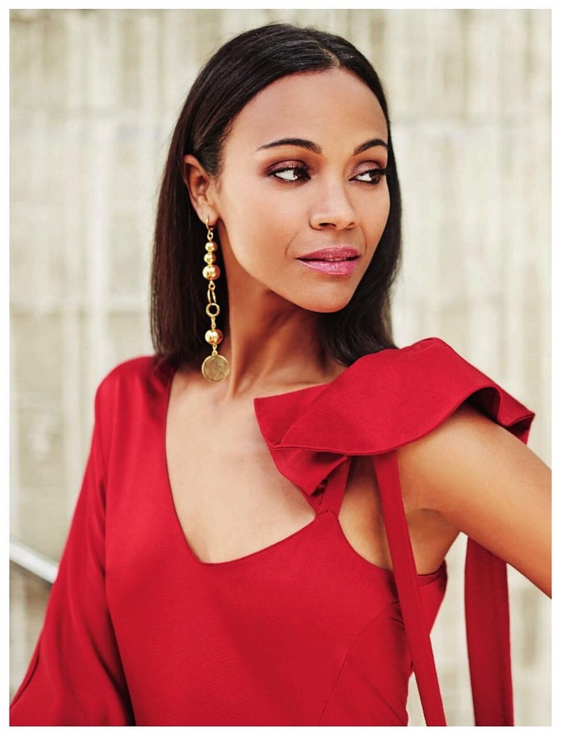 zoe saldana for nexos magazine, june 2018.
