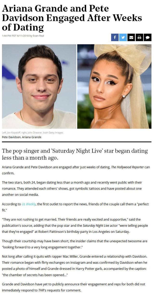 omfg!a妹ariana grande订婚了!