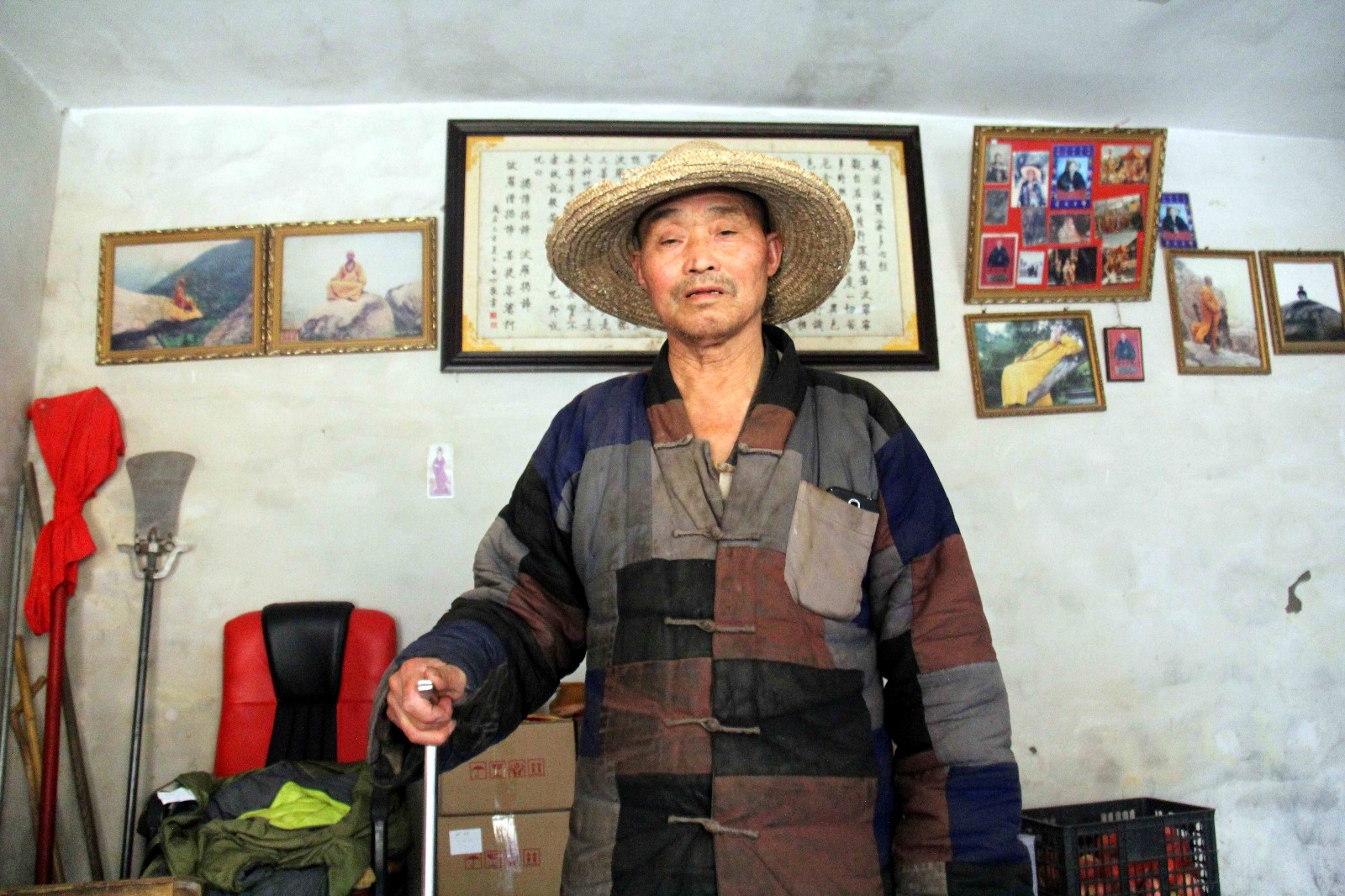 他师承著名苦行僧宏成