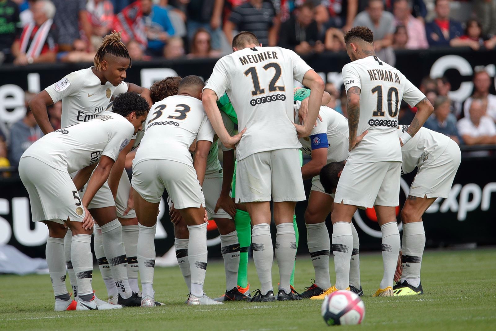 法甲2018/2019赛季第二轮 巴黎vs甘冈精彩照片合集