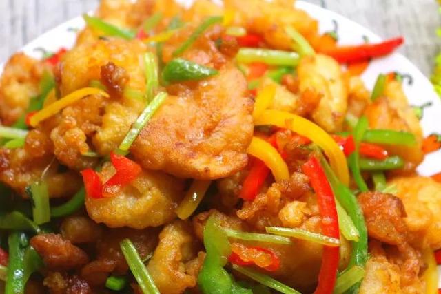 小炒巴沙鱼柳:一道集颜值和美味于一身的开胃菜!
