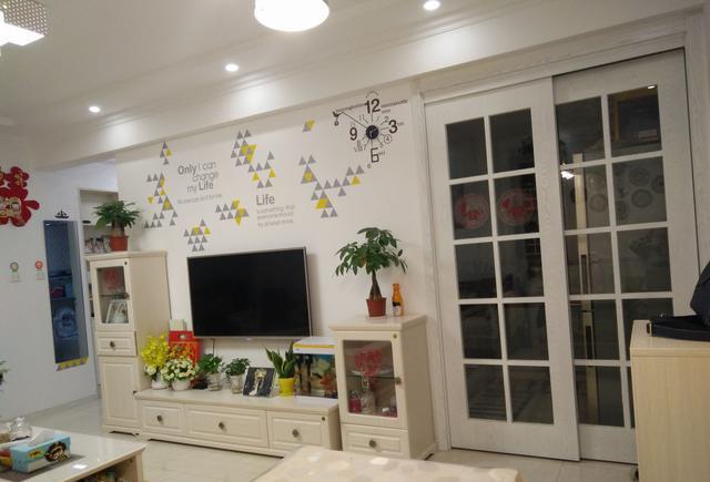 深夜晒家,只是普通房子,胜在简单温馨,终于有自己的家很开心