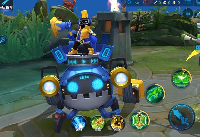 王者荣耀 太乙真人战队赛3d视角下 看到大乔眼睛眯成一条线