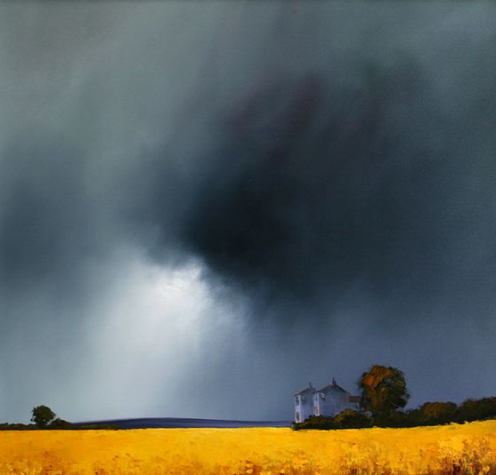 用色彩的浓郁反衬气氛的紧张与压抑 | barry hilton