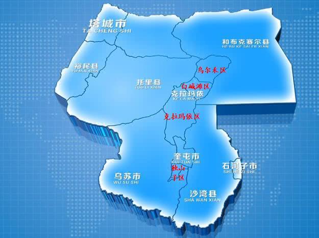 奎屯市地理位置图片