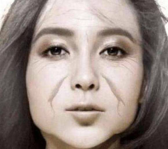 女星老年模样预测,唐嫣甜美刘诗诗慈祥,最后一位丑到没朋友