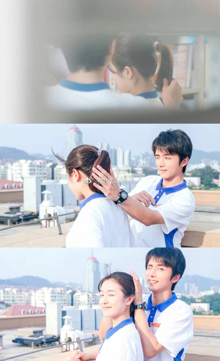 看到余淮余周周一起军训上热搜