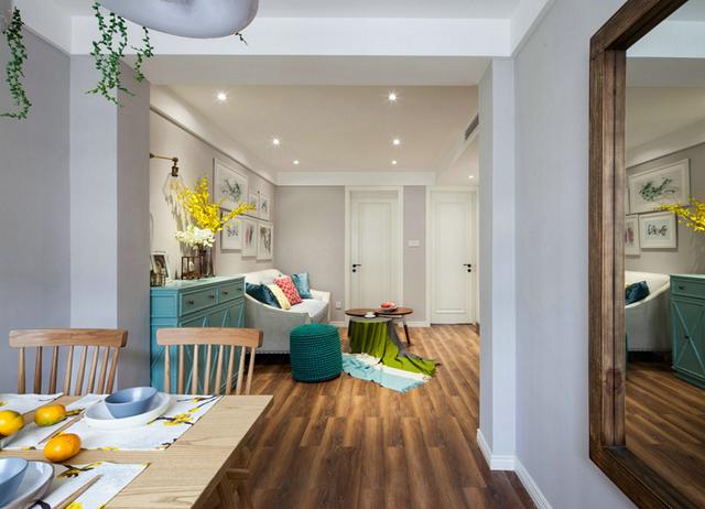 参观表姐的84平小三房装修,就是刀把客厅不宜久住,给大家晒晒