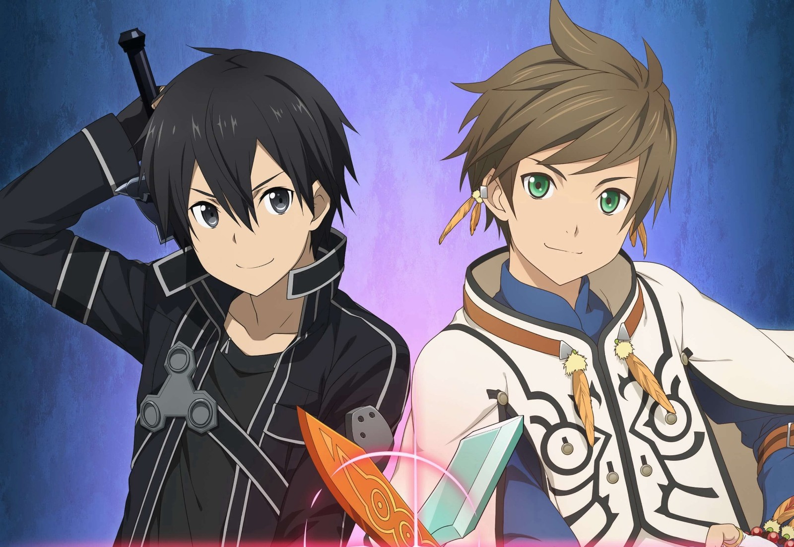 刀剑神域最新海报大集合里面混了个其他角色你能找到吗