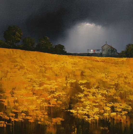 用色彩的浓郁反衬气氛的紧张与压抑 | barry hilton