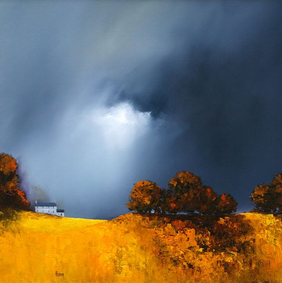 用色彩的浓郁反衬气氛的紧张与压抑 | barry hilton