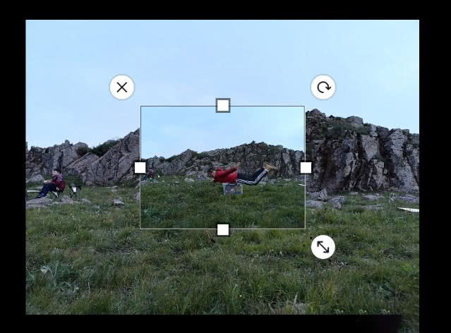 如何用手机app把图片做成悬浮的效果?