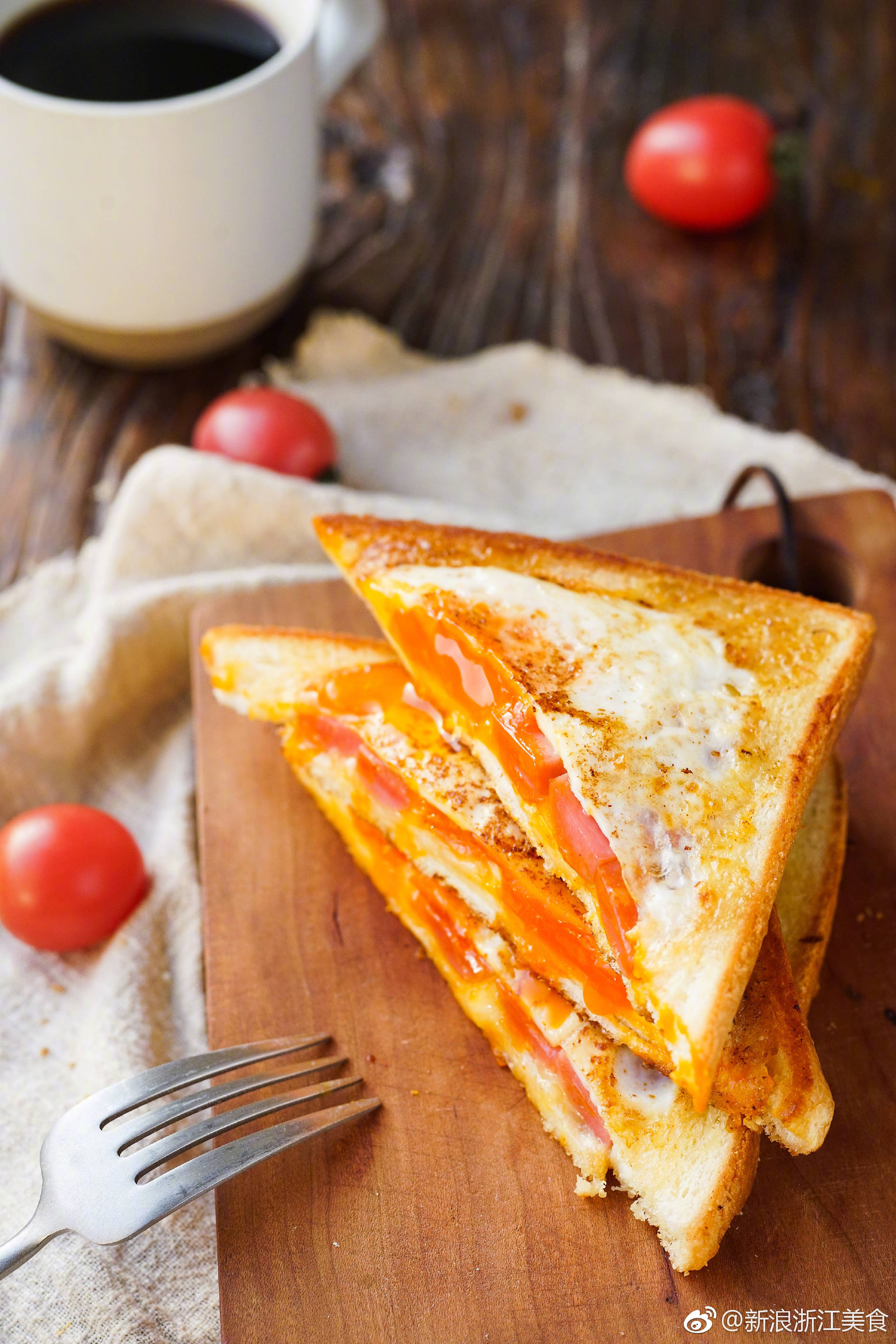 面包三明治|懒觉|三明治|早餐_新浪新闻