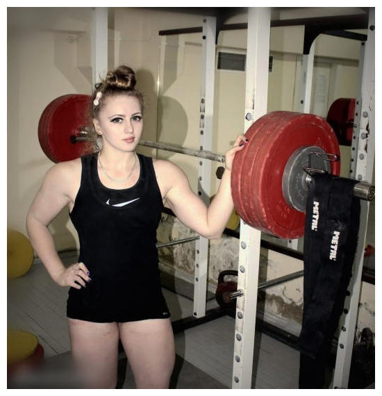 俄罗斯19岁萝莉竟是金刚芭比,外表清纯,一秀肌肉无人敢靠近