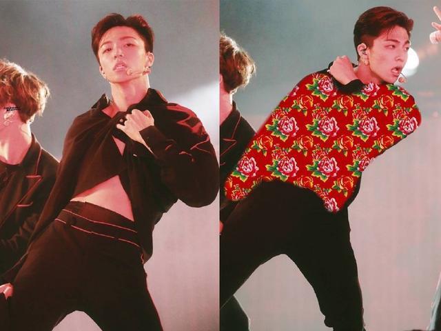 陈立农秀腹肌却让网友甩"大花袄",蔡徐坤狮子头大秀可爱!