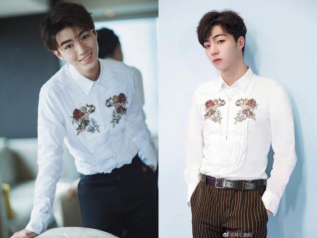 撞衫只服王俊凯,从蔡徐坤到张国立,全年龄段男星都撞上了