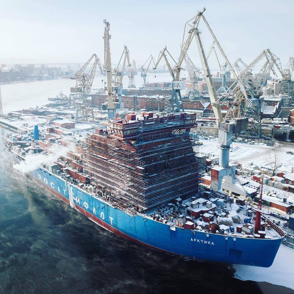 处极寒之地练出的独门绝招:俄罗斯赶工造3万吨核动力破冰船