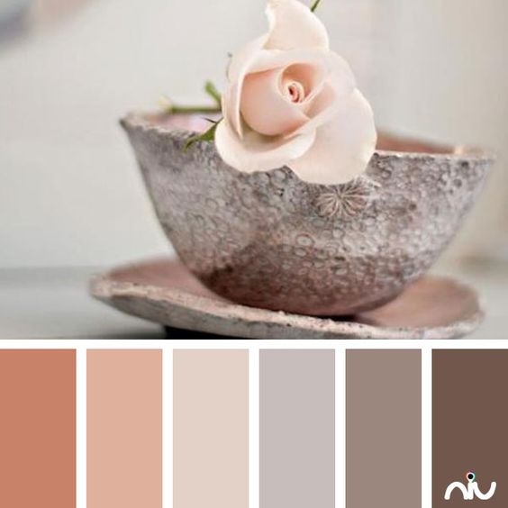 温柔的女性色彩据说99的女生都喜欢这配色