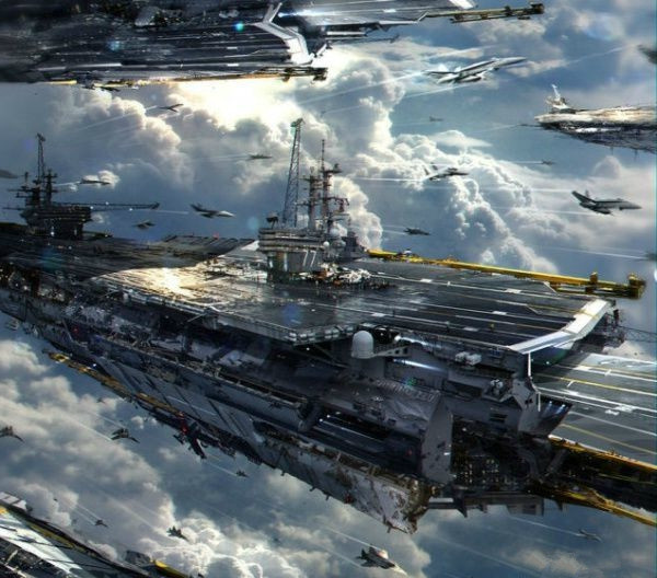 未来空天霸主航天母舰,1艘200亿,距地3|航天|母舰|宇宙飞船_新浪新闻