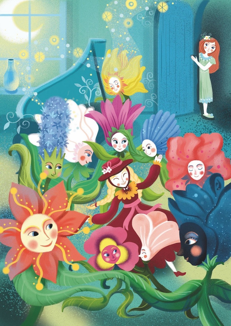 好治愈的童话绘本插图|插图|绘本|童话|治愈_新浪新闻
