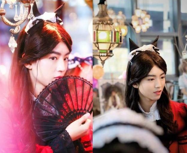 当红男星穿女装,王俊凯卡哇伊,鹿晗仙气十足,王源惊艳到我了